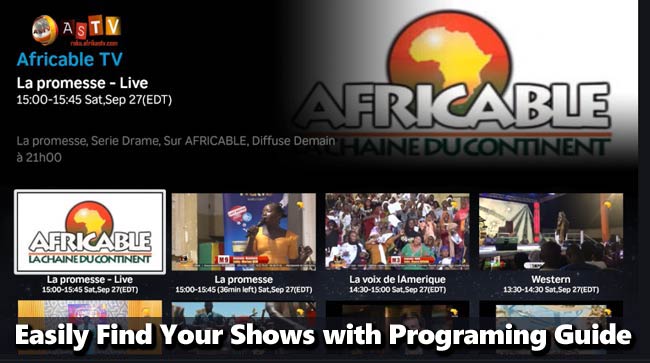 AfrikaSTV New Roku App