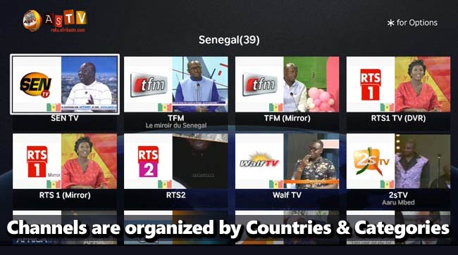 AfrikaSTV New Roku App